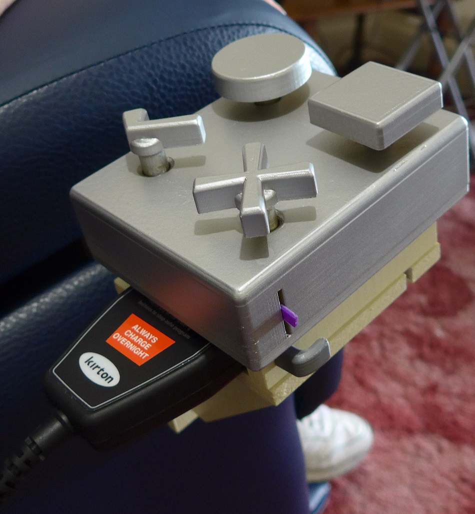 Large buttons for recliner chair Remap Custom Made Equipment for