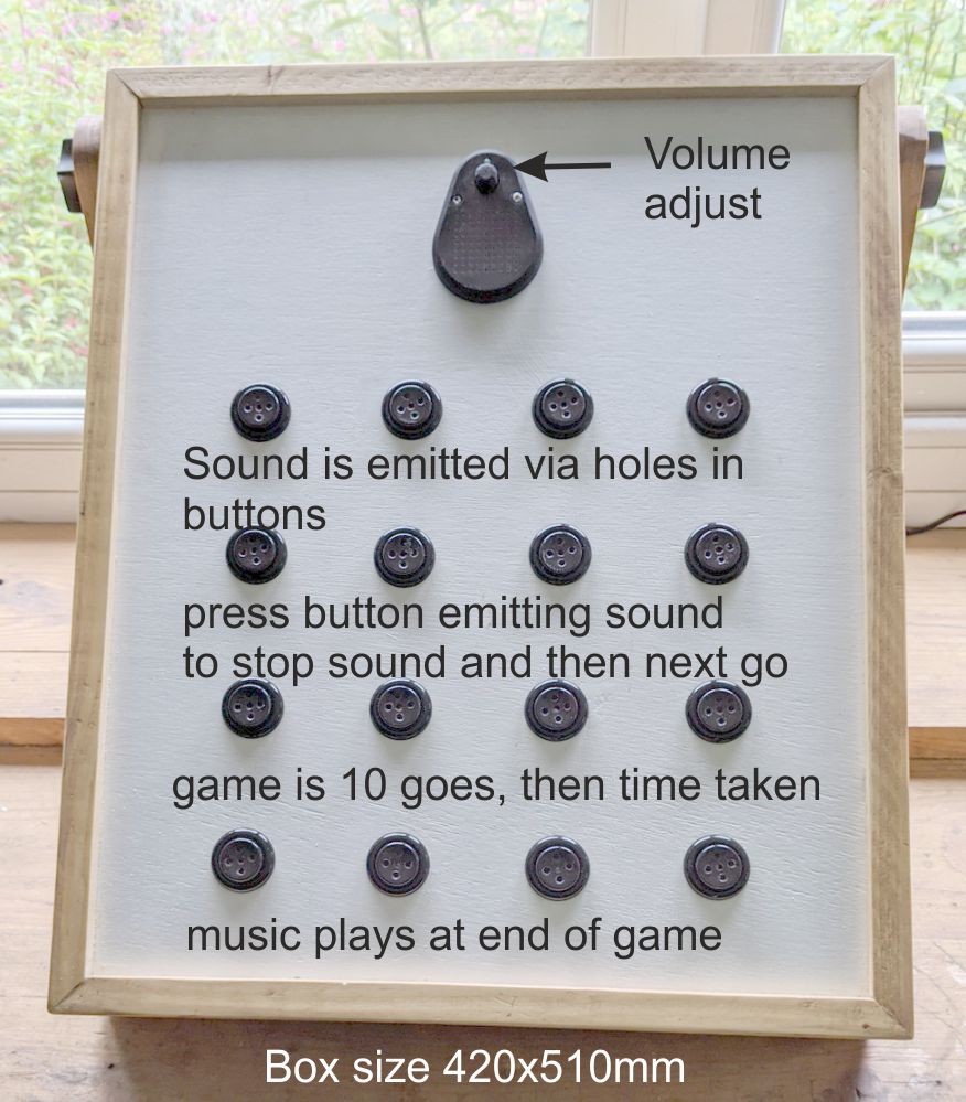 Game for Blind or Partially Sighted Remap Custom Made Equipment for