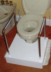 Toilet platform