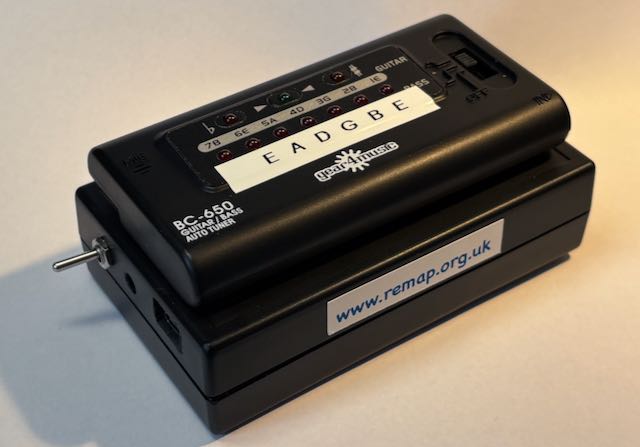 Talking Guitar Tuner